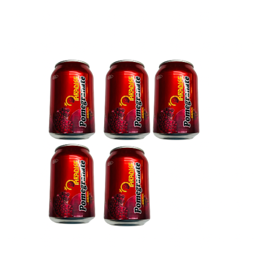 5 pack Paradise pomegranate drink from Afghanistan